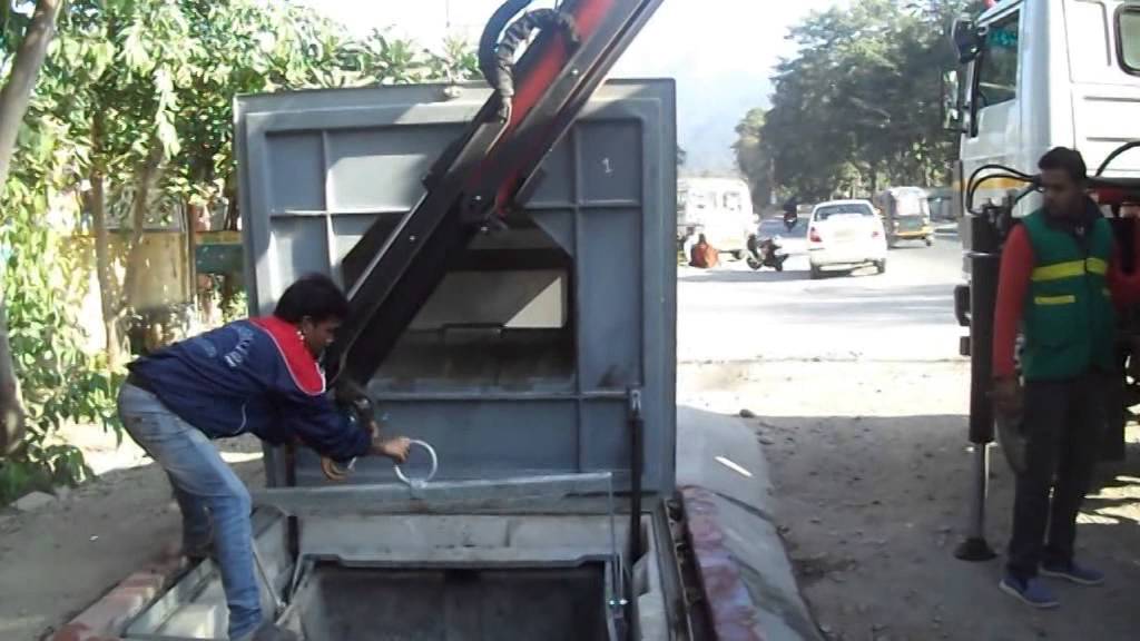 FIRST UNDERGROUND WASTE BIN SYSTEM IN UTTARAKHAND,INDIA INSPIRED BY SWEDEN