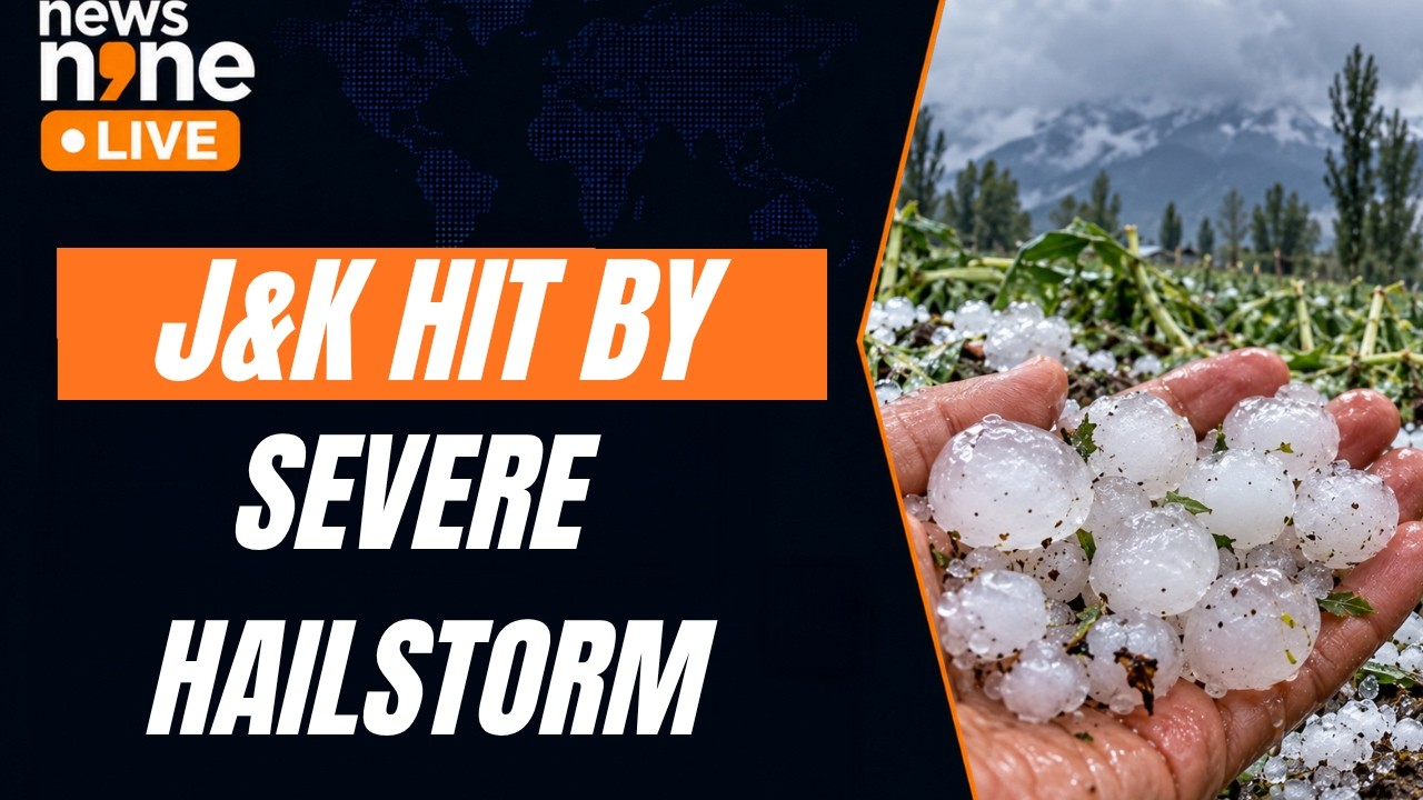 Jammu Kashmir Hailstorm: Bandipora Crops Damaged, Farmers Fear Heavy Losses | News9