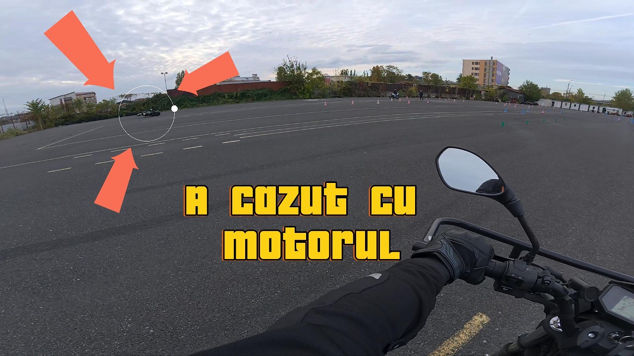 A CĂZUT CU MOTOCICLETA | Ședința 10 – Școala Moto