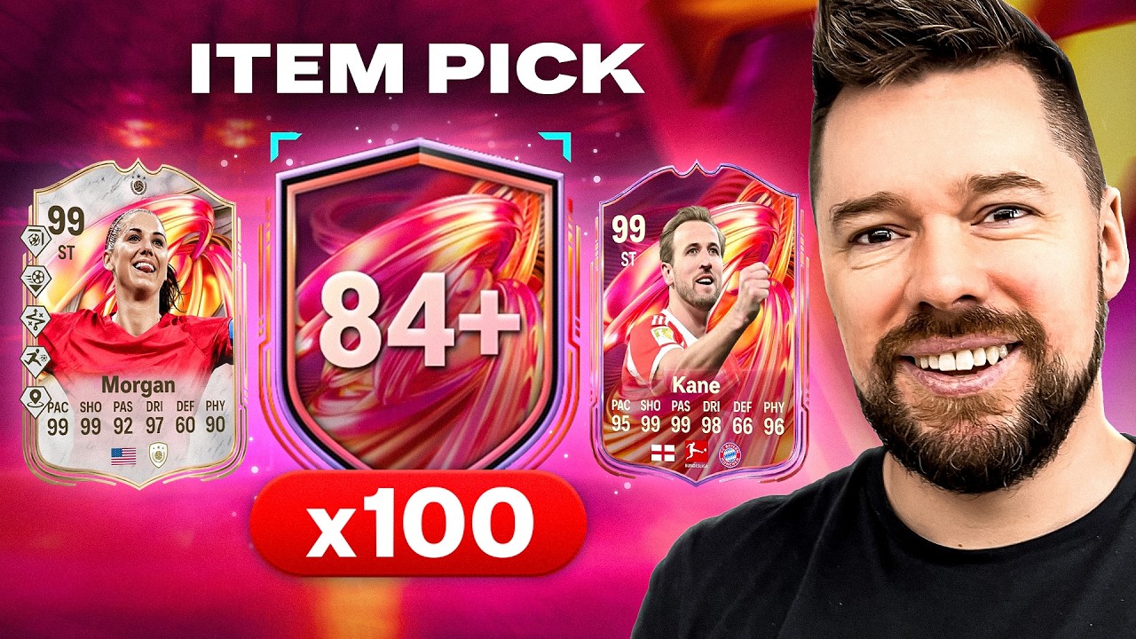 Я открыл 100 выборов игрока 84+ и выбил __ карт 99!