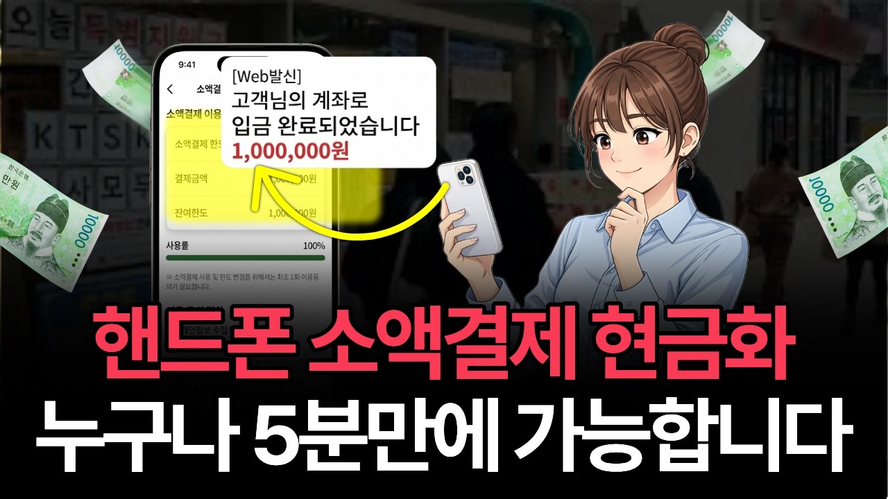 핸드폰소액결제현금화 대출 거절됐을 때🔥 5분이면 충분한 비상금 활용법💰