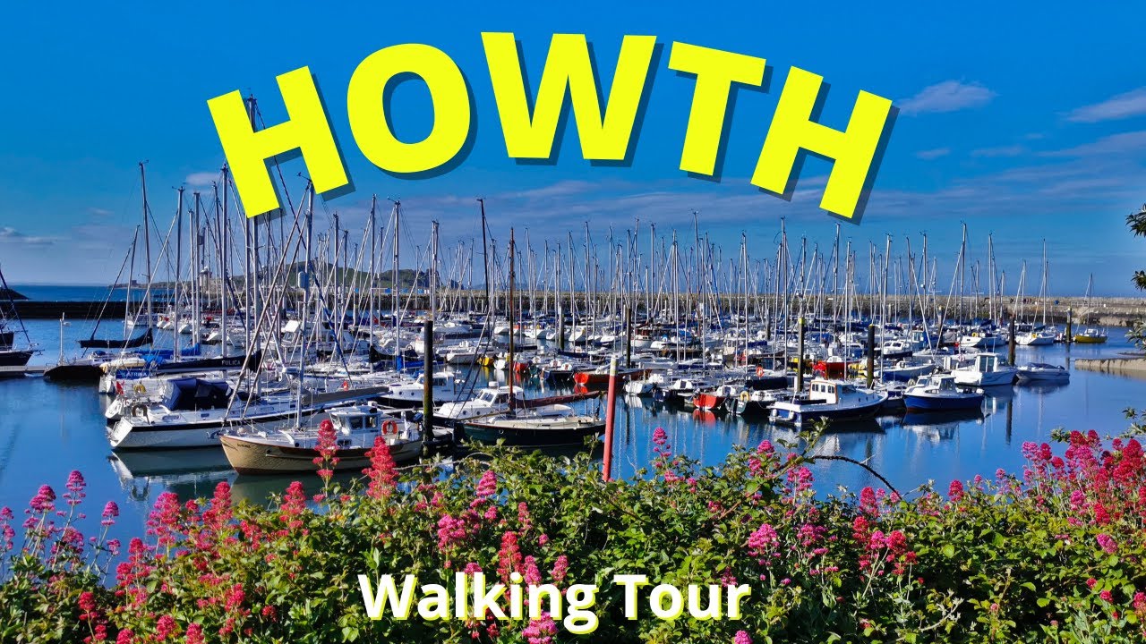 🚗Dublin To Howth | 4K Virtual Tour To Howth from Dorcet Street | Dublin Driving | Summer 2021