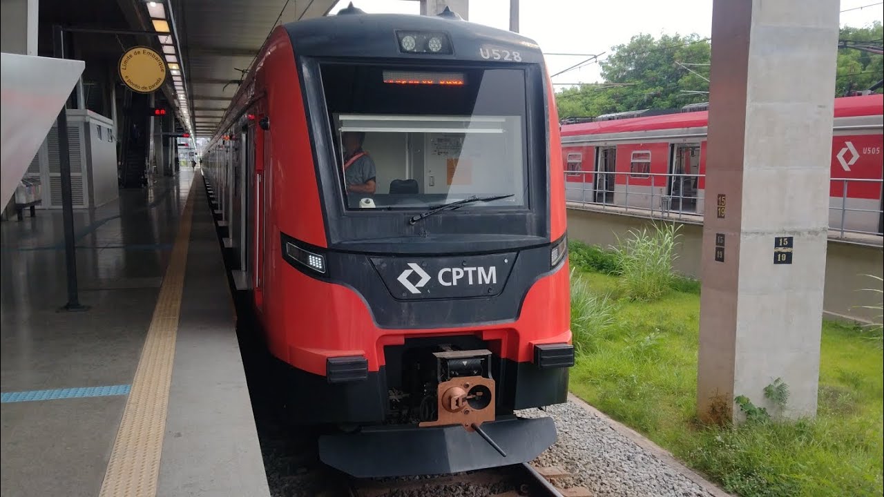 Movimentações de trens série 2500 CPTM linha 13 jade