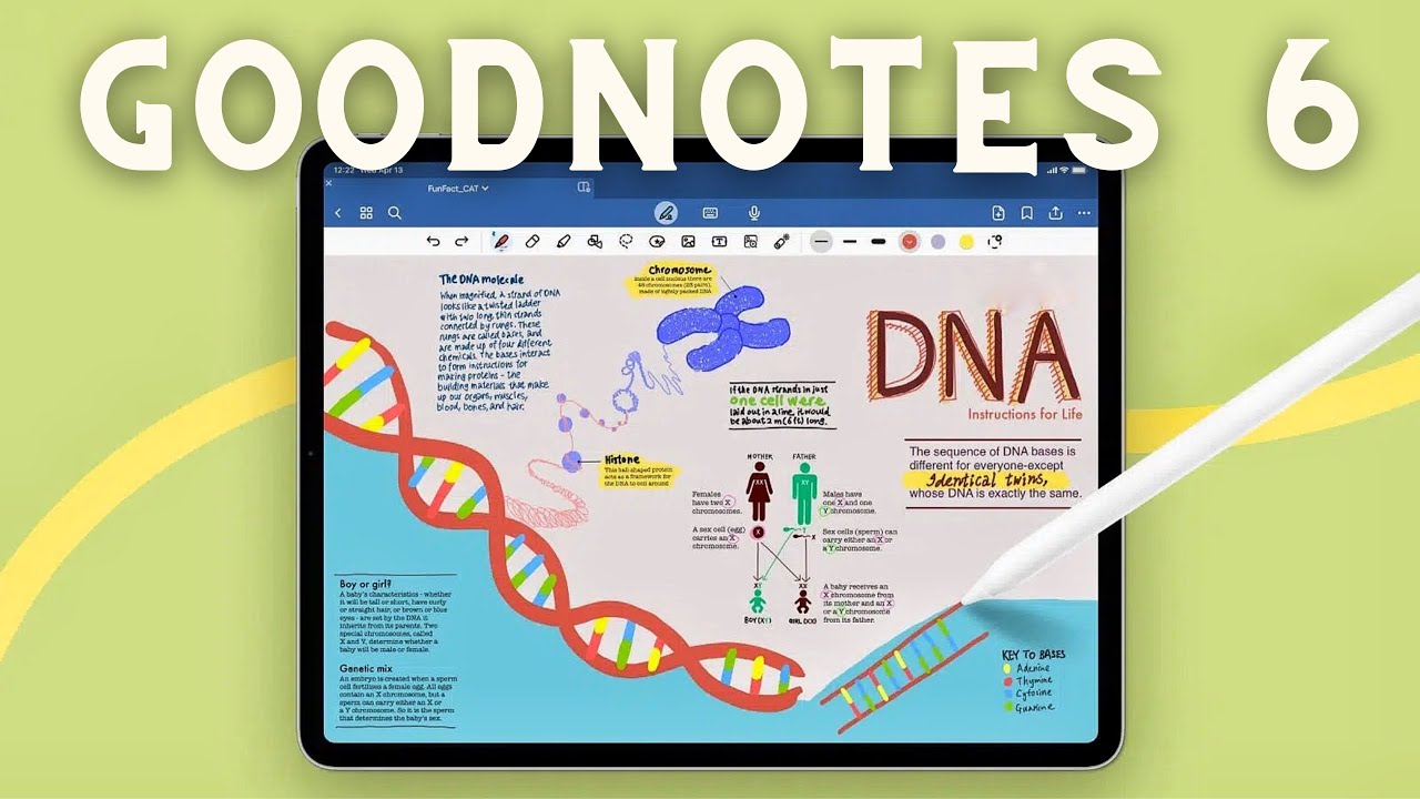 Goodnotes 6: A Inteligência Artificial chegou aos apps de caderno.