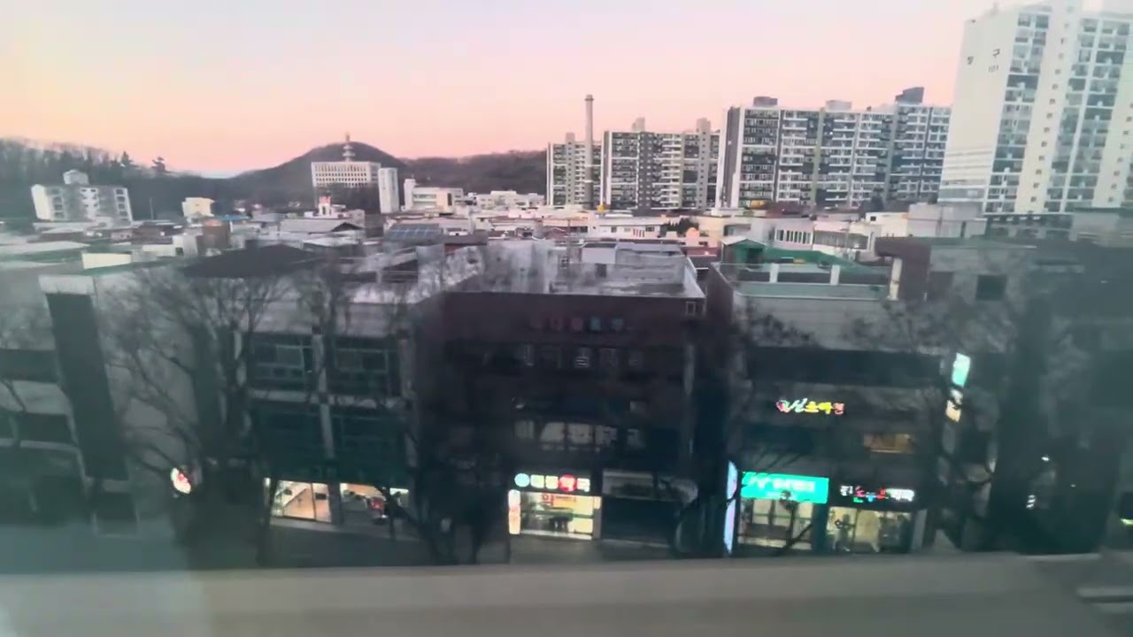 황금 용지 3호선 주행영상