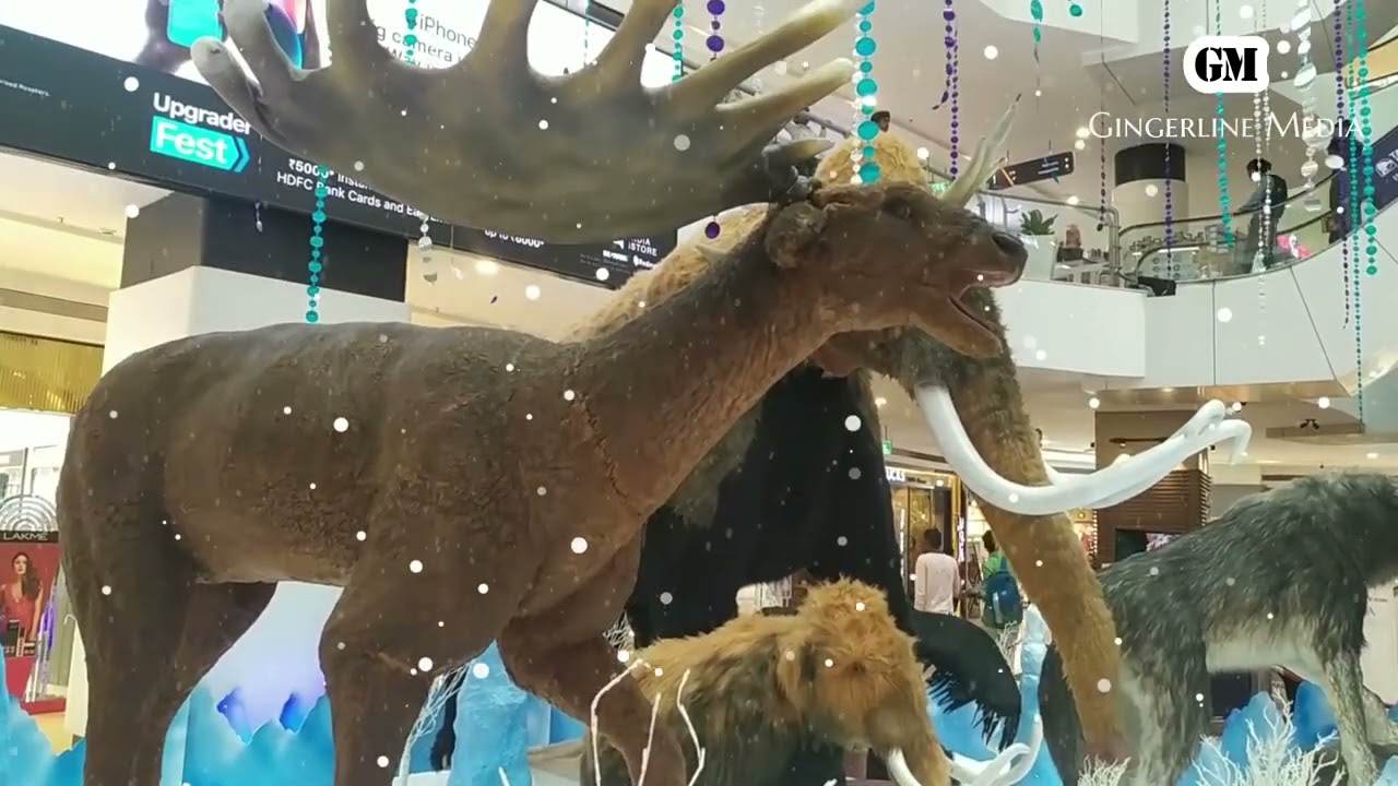 Ice Age Island: Extinct Animals in Vega City Mall, Bangalore | Gingerline Media