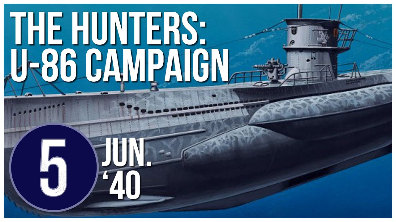 The Hunters Campaign / Playthrough - GMT Games - Wargame - U-boat Solitaire Patrol 5