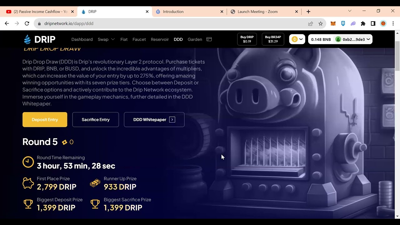 DDD What will Happen to Drip - Drip Network | Drip Drop Draw | Passive Income Cashflow