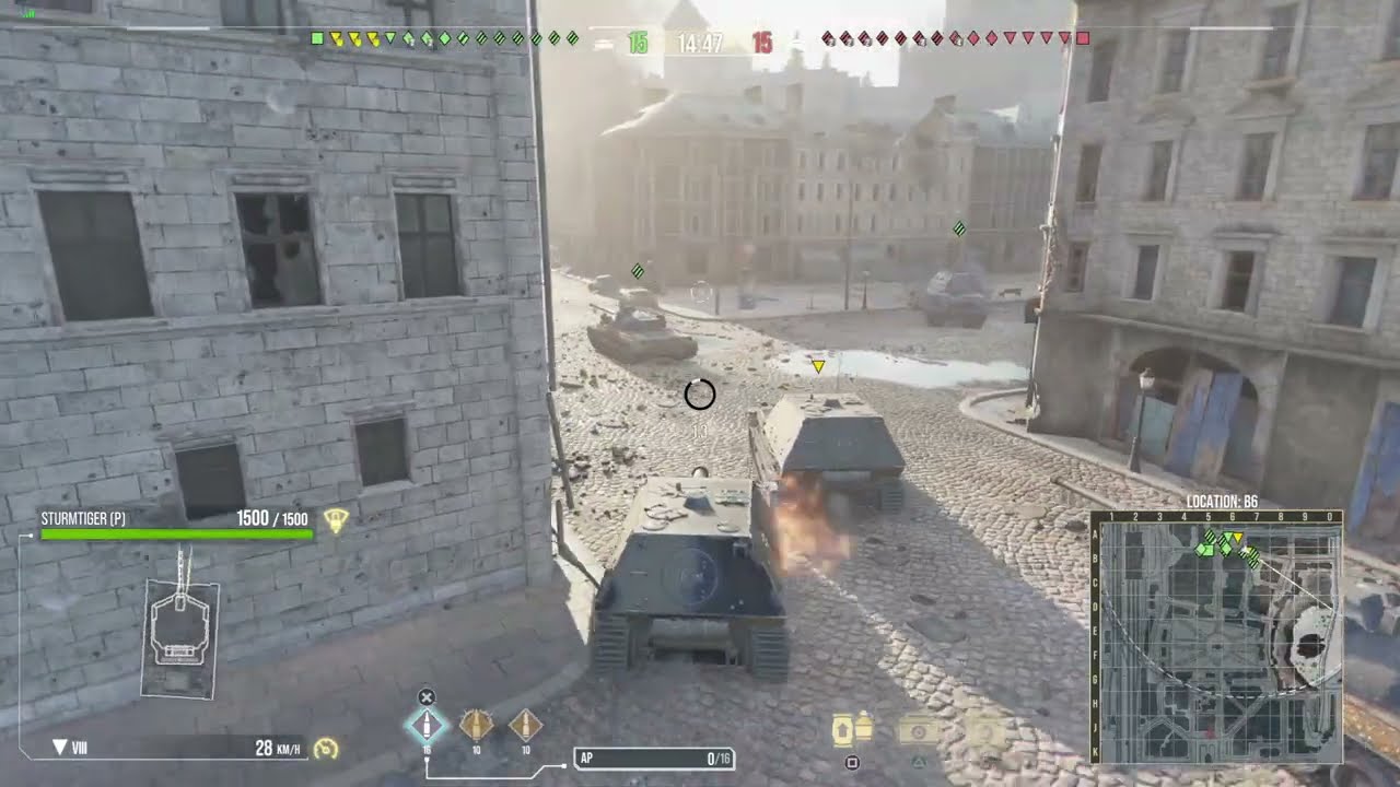 World of Tanks Console - Sturmtiger (P) Platoon Carnage