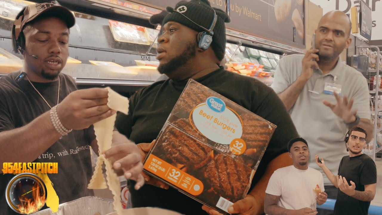 Mike Lary & Big Mato Cook Lasagna Wings... Kicked Out Of Walmart For Dancing! | Fast Pitch Kitchen