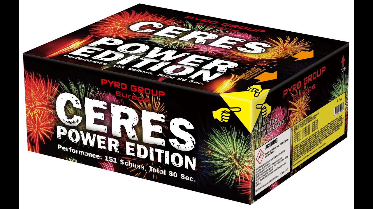 PGE350 - CERES - Power Edition  Pyrotrade fireworks