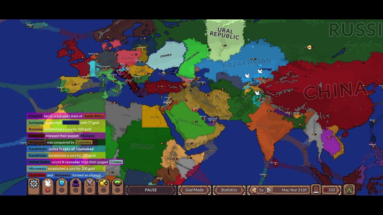 What if Iran attacks Saudi Arabia? | World Map Simulation
