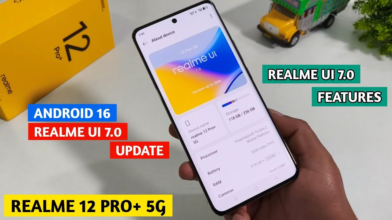 Realme 12 Pro Plus 5G Realme UI 7 Android 16 Update | Realme UI 7 Update Realme 12 Pro Plus 5G