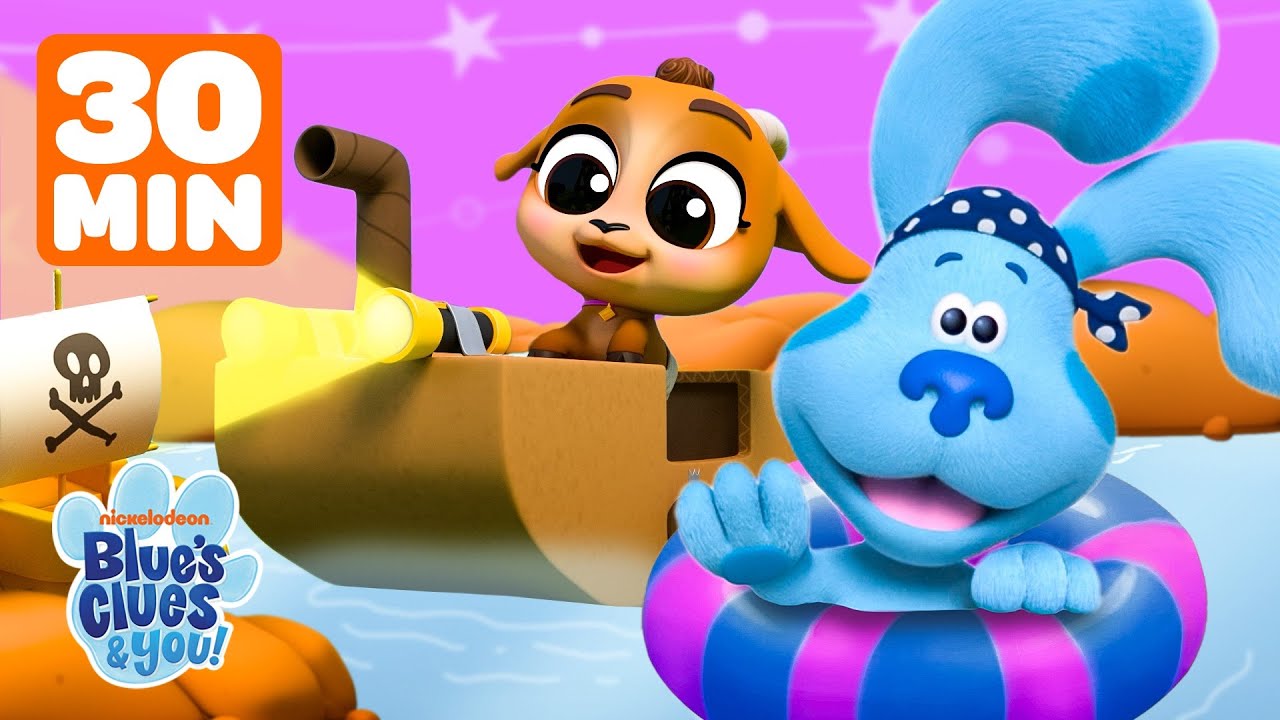 30 Minutes of Dress-Up Fun w/ Blue & Barnyard Daycare! | Blue's Clues & You!