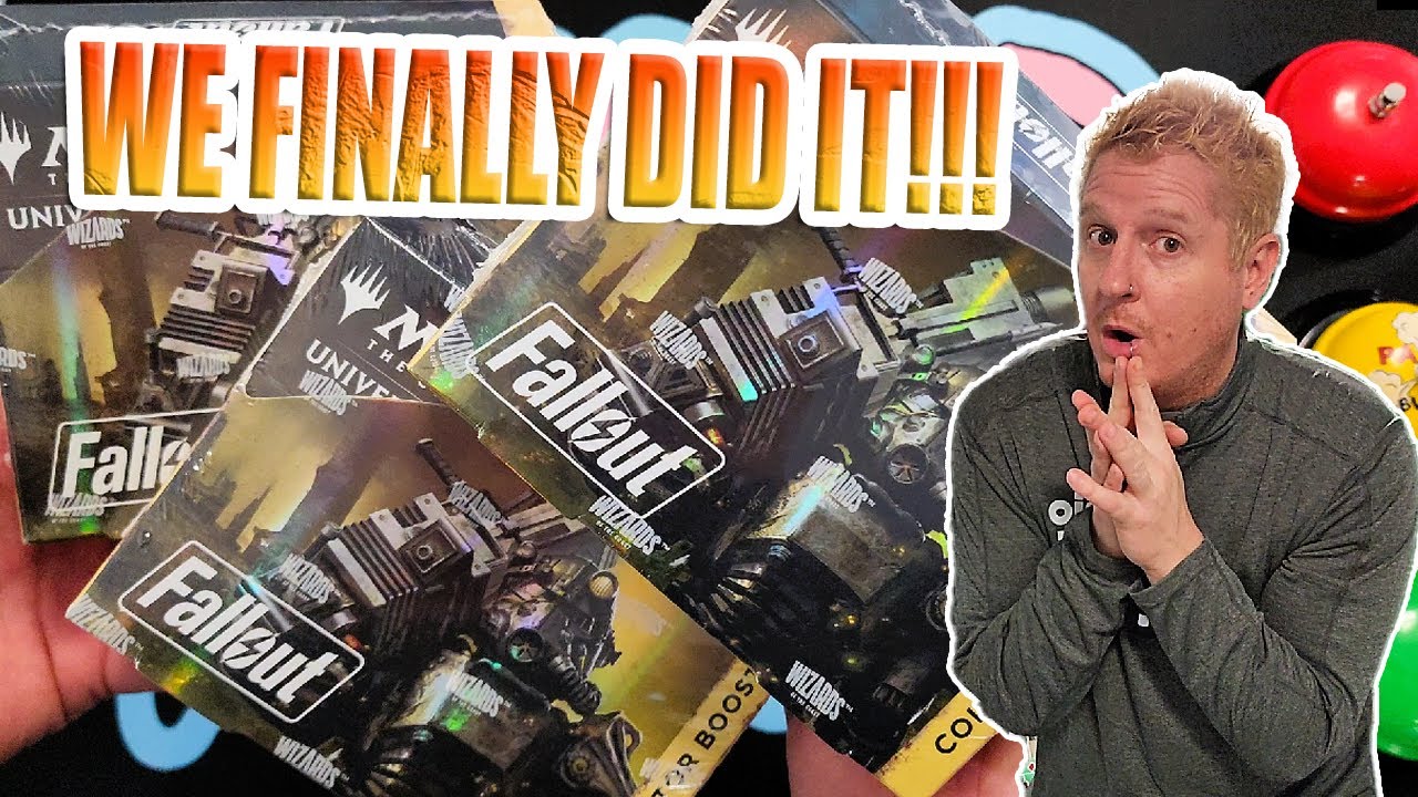 The Impossible Happened!  Serial Numbered Card Fallout Collector Box