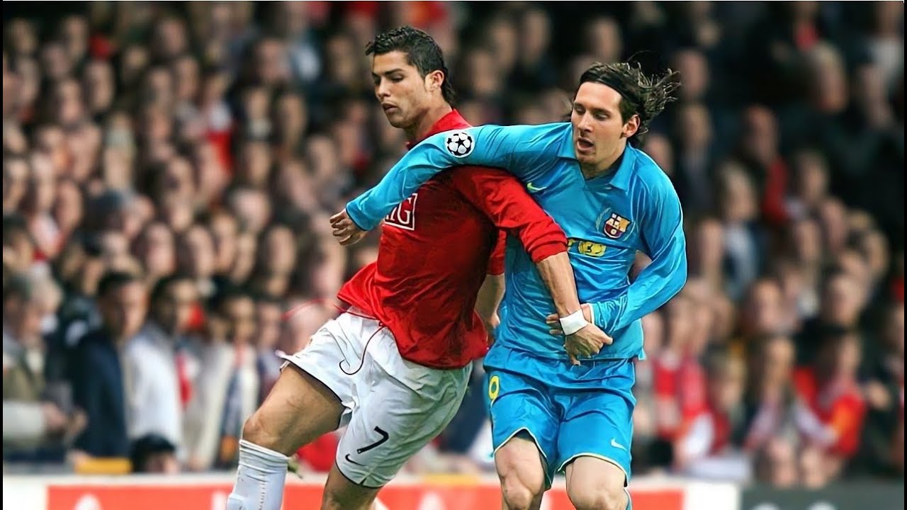 Manchester United vs FC Barcelona (2007-08 UCL Semi-Finals 2nd leg) Skills Highlights