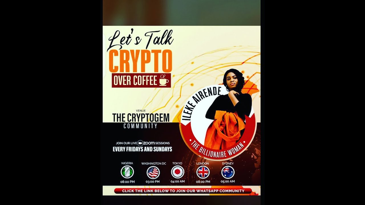 OFFICIAL LAUNCH OF CRYPTO OVER COFFEE☕️