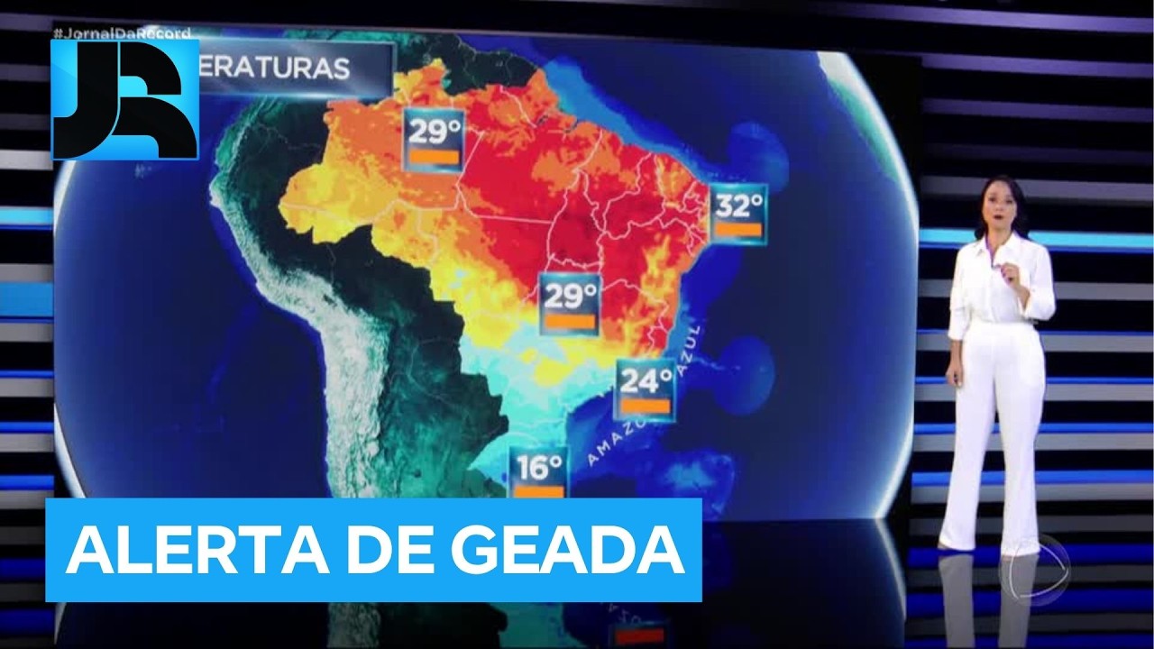 Previs&atilde;o do Tempo: nova massa de ar polar avan&ccedil;a pelo Sul e derruba as temperaturas