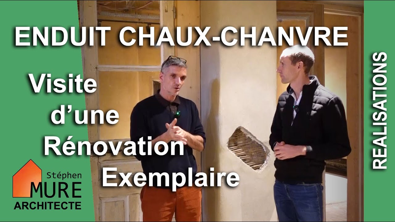 Enduit chaux-chanvre : visite d’une rénovation exemplaire à Saint-Étienne