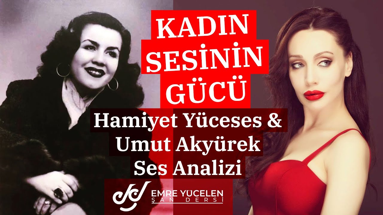 Сила женского голоса! Hamiyet Yuceses & Umut Akyurek Голосовой анализ