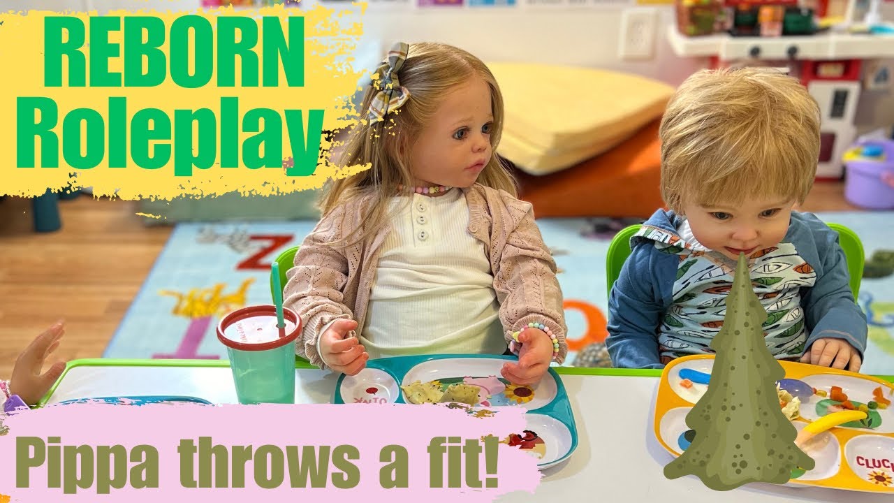 Reborn Doll Daycare Role-Play 🤮 | Pippa is a sore loser! #reborn #roleplay #thedollsarentreal