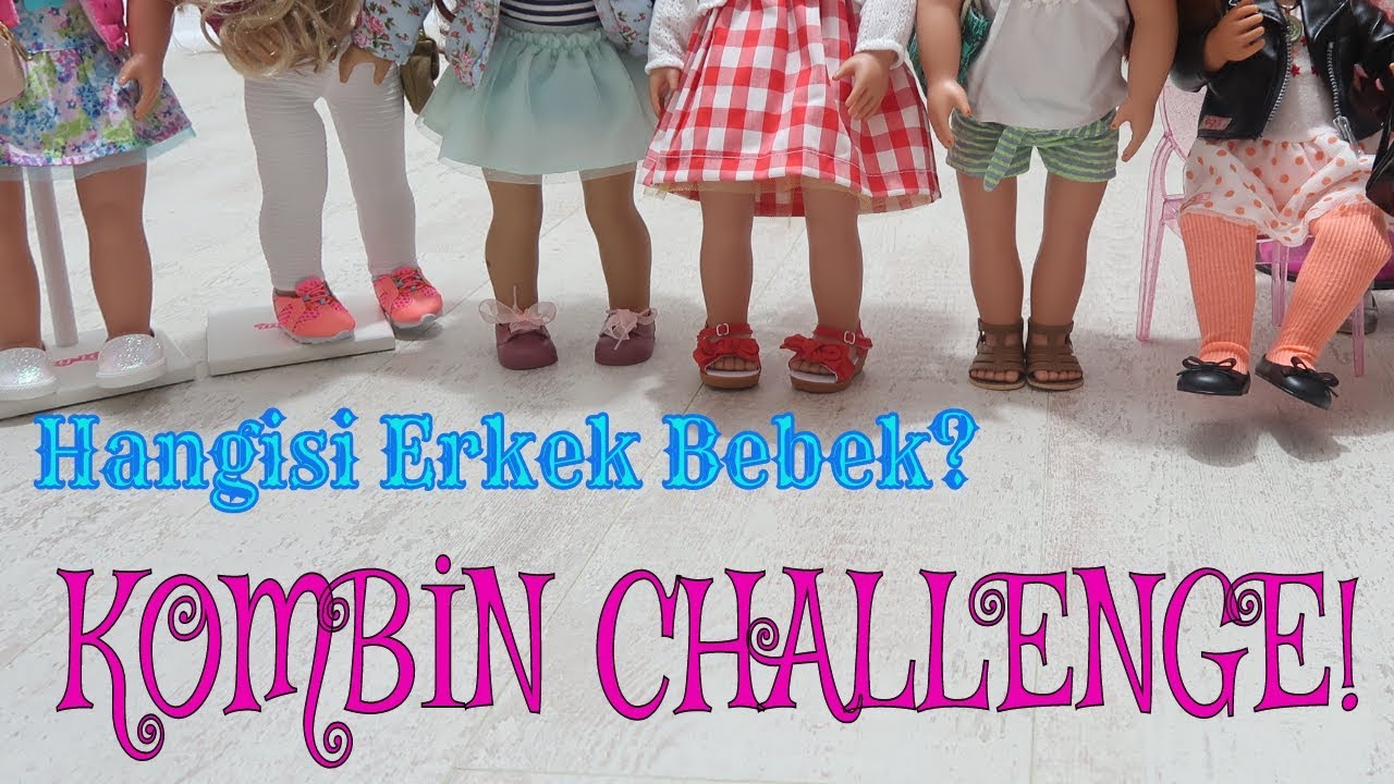 Oyuncak Bebekler Our Generation KIZ vs ERKEK Kombin Challenge! Troll Kıvanç PlayToy Bidünya Oyuncak