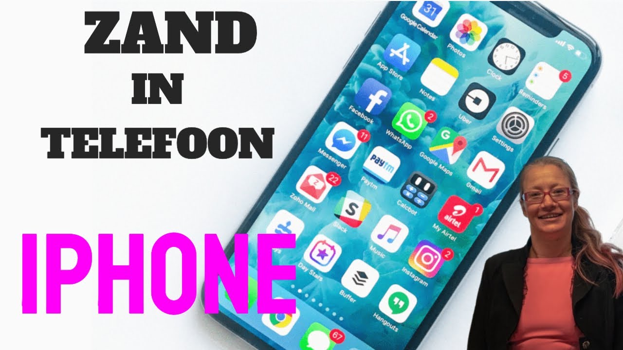 iPhone Hulp: Zand in Telefoon