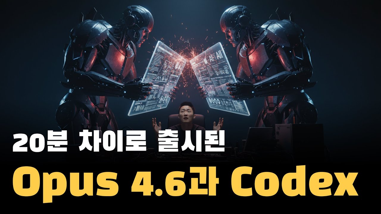 Claude Opus 4.6 vs GPT-5.3 Codex 벤치마크 비교 분석 (1M 토큰, Agent Teams)