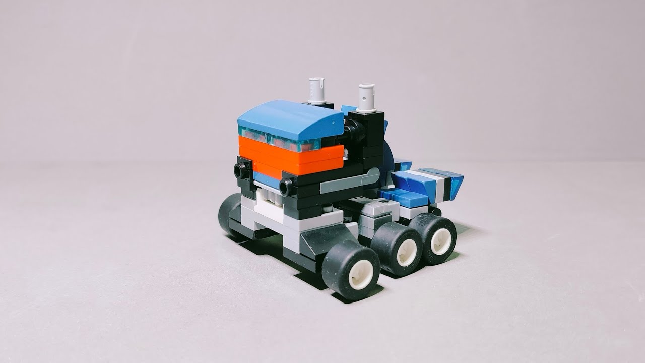Building Robot Transformer Mini Lego robot MechaCore TR- A | biến hình thành Robot