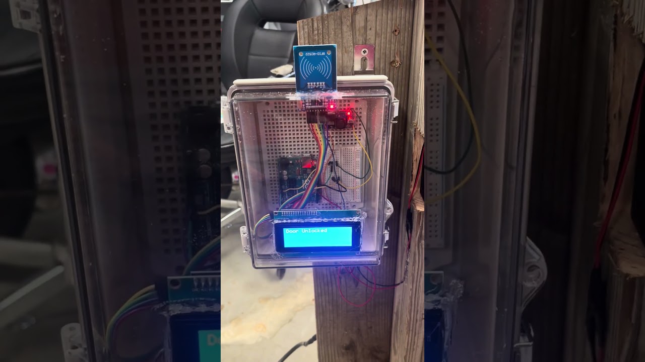 Arduino RFID Access Control to Heavens Door