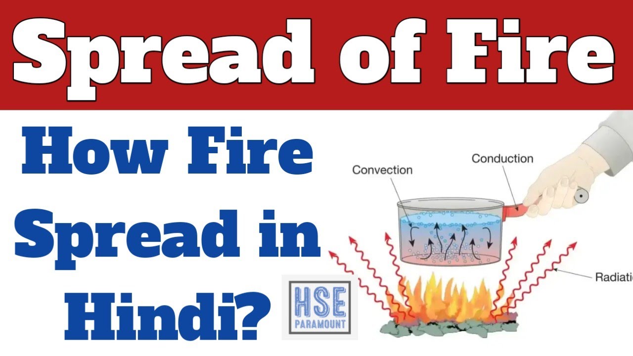 Spread of Fire | How Fire Spread? #hseparamount #fire #firesafety