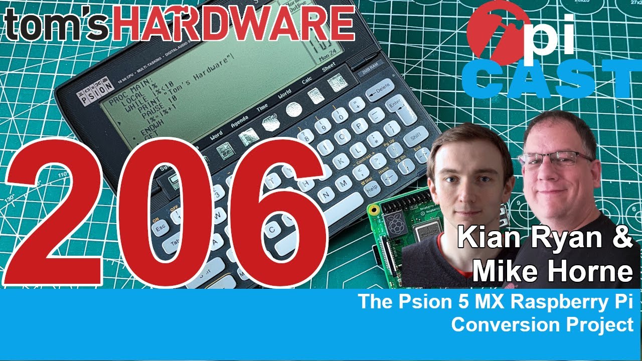 The Pi Cast (3/25) The Psion 5MX Raspberry Pi Conversion Project