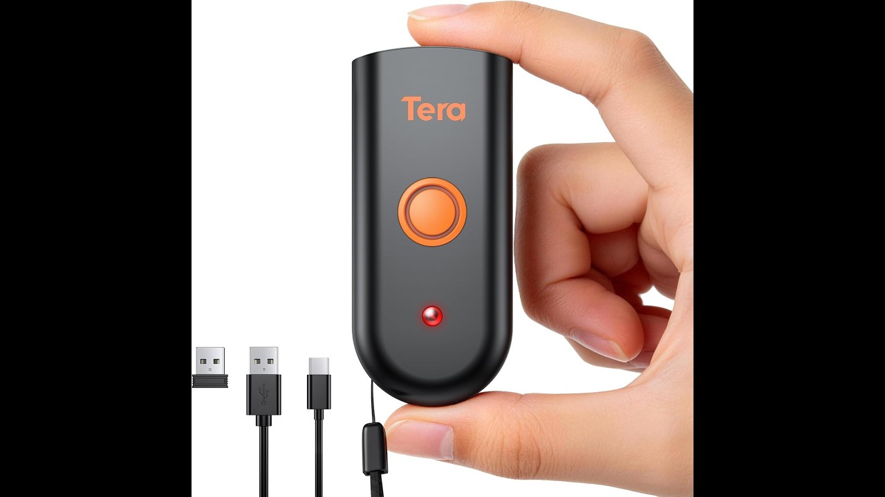 Tera Portable Barcode Scanner Honest Review &ndash; Waterproof Pocket Scanner with Bluetooth & USB