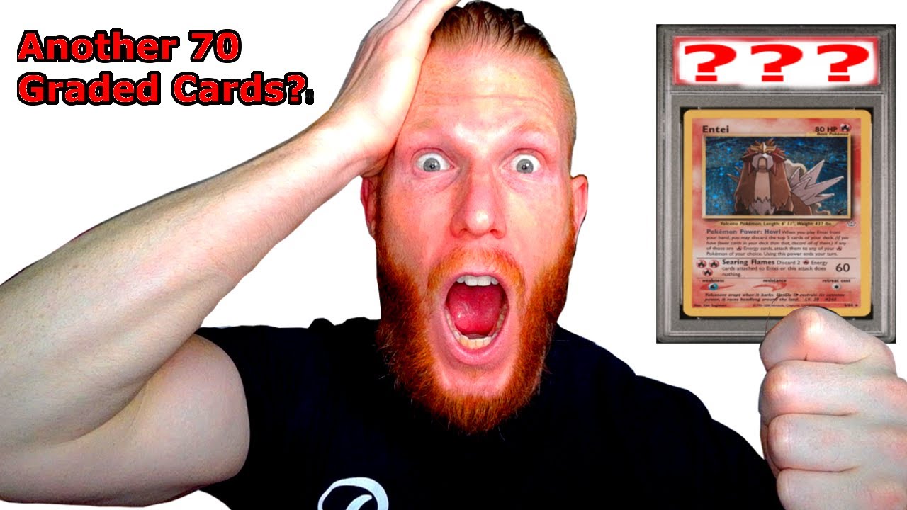 Opening Another 70 Graded Pokemon Card Return!