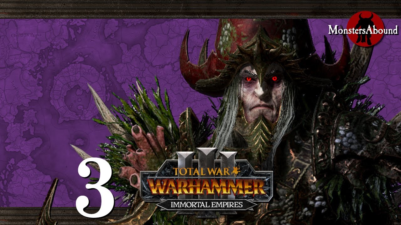 Total War: Warhammer 3 : Thrones of Decay - Граф Ноктилус, Флот Ужаса #3