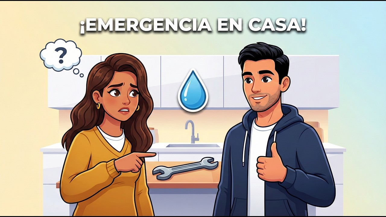 ¡Aprende a Explicar Problemas del Hogar en Inglés! 🛠️💧