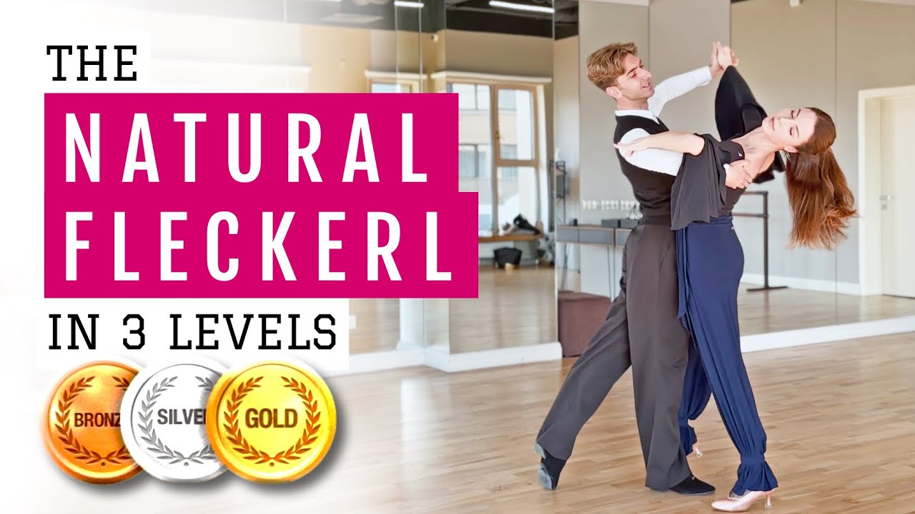 Natural Fleckerl Viennese Waltz in 3 Levels 🥉🥈🥇 Ballroom Lesson