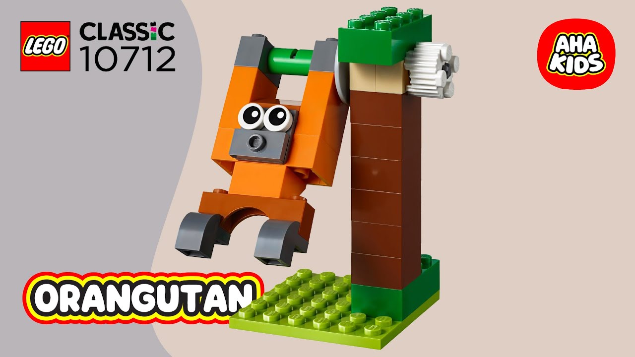 LEGO Classic 10712 Orangutan/Monkey Building Instructions 006