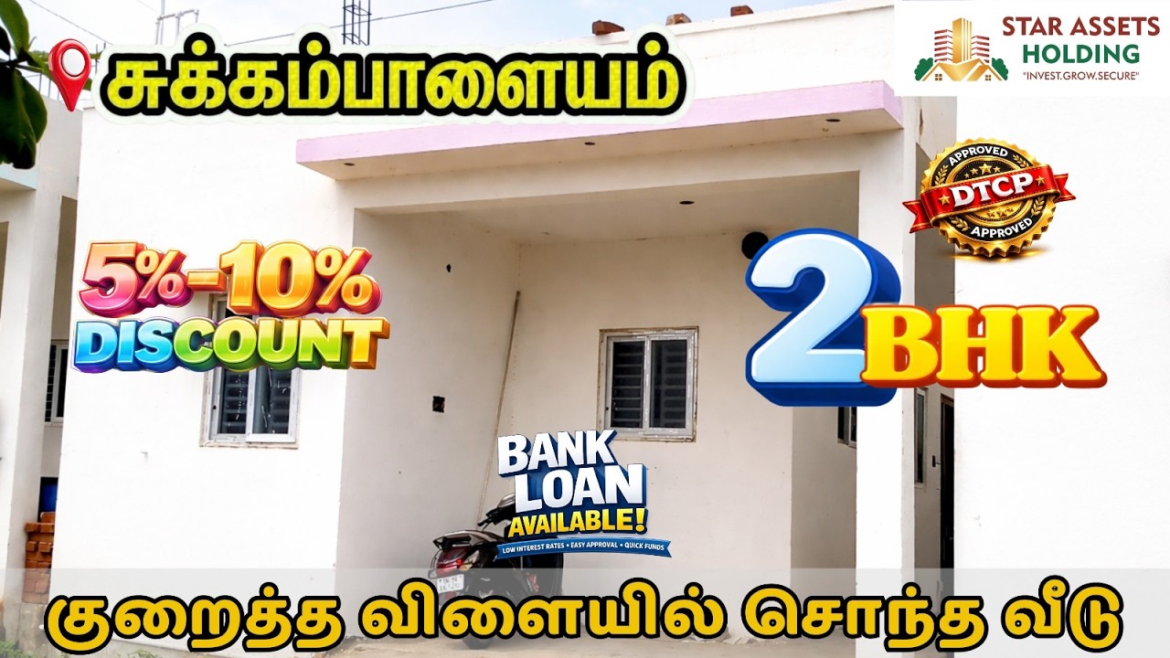 முதலாளி ஆகணுமா? சுக்கம்பாளையம்-ல ஏல வீடு விற்பனை! சீக்கிரம் போனா தான் செட்டாகும் Bank Auction Chance