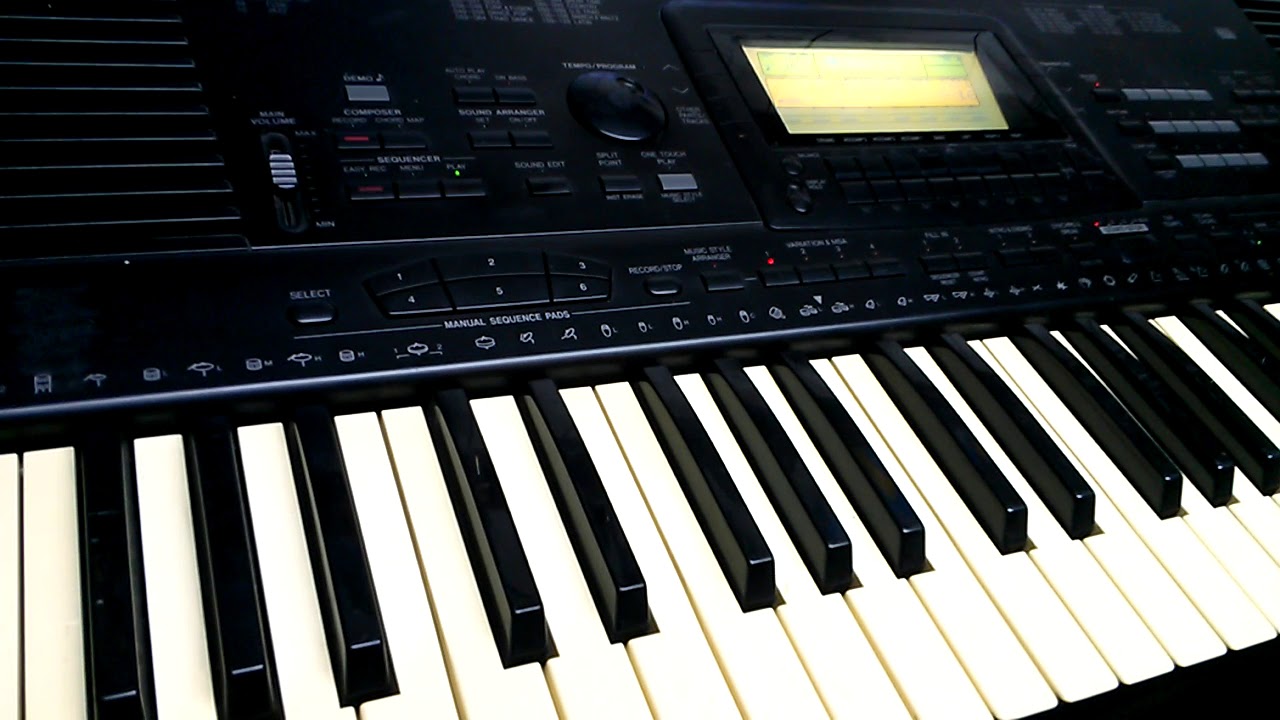 Technics KN 1500 (narodna muzika na MIDI fajlovima)