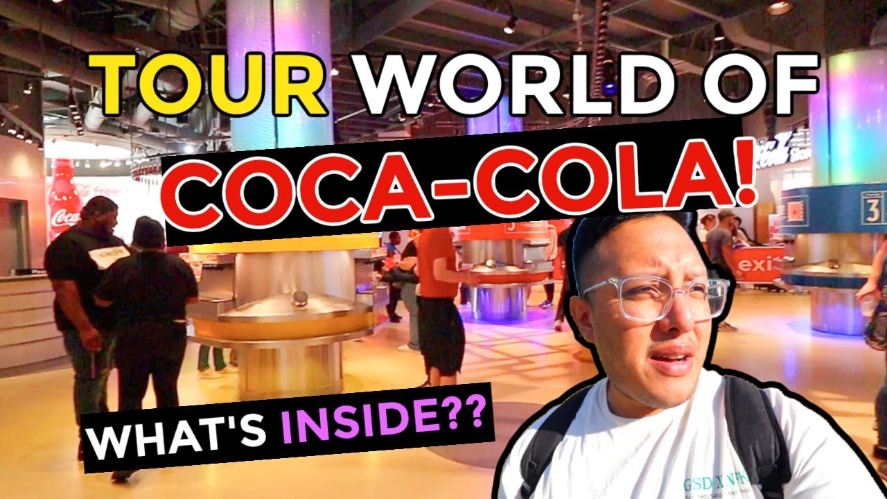 Tour Inside COCA-COLA WORLD MUSEUM: Atlanta, Georgia! | TASTING ROOM! 🫧🥤