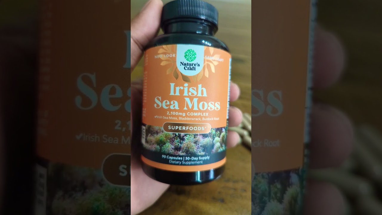 Irish Sea Moss Complex "SUPERFOOD" Natures Craft 