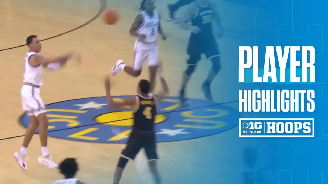 Tyler Bilodeau Highlights vs. Michigan | UCLA Basketball | 01/07/2025