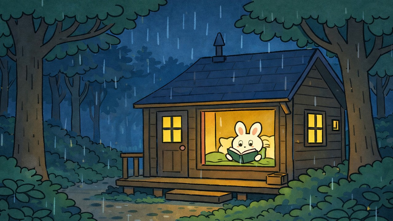 [Playlist] Where the Rain Whispers 🌧️ | Soft Lofi for Study & Calm Moments