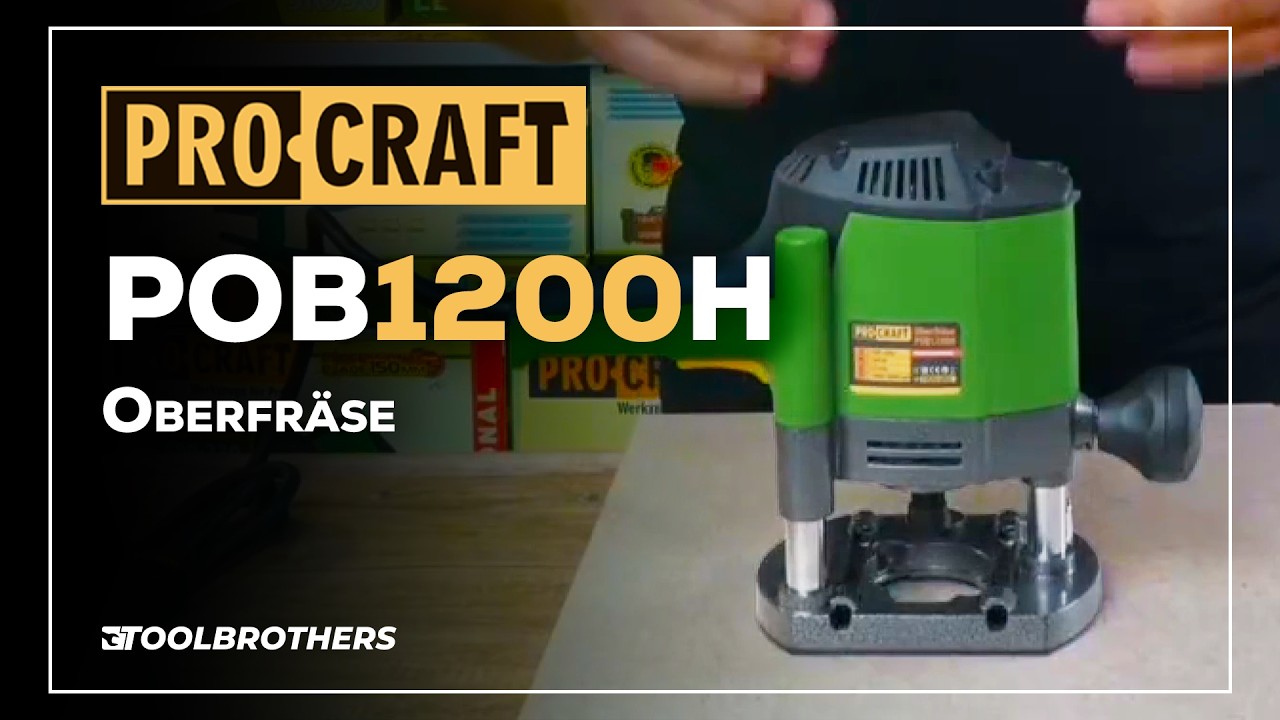 👀 Aufgeschraubt: PROCRAFTs POB1200 Oberfr&auml;se von Innen - REVIEW