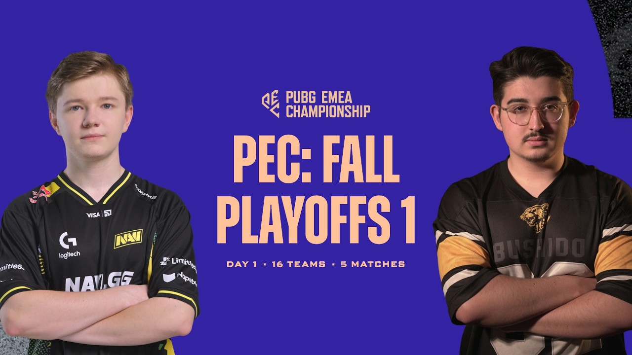 PUBG EMEA Championship: Fall - Playoffs 1 - Day 1