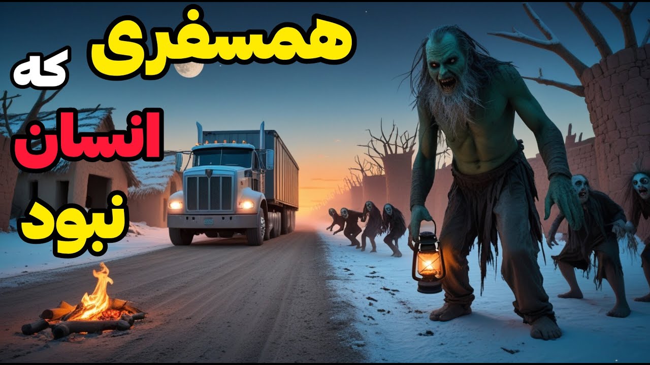 داستان ترسناک همسفری که انسان نبود:ورود ناخواسته راننده ماک به روستای اجنه