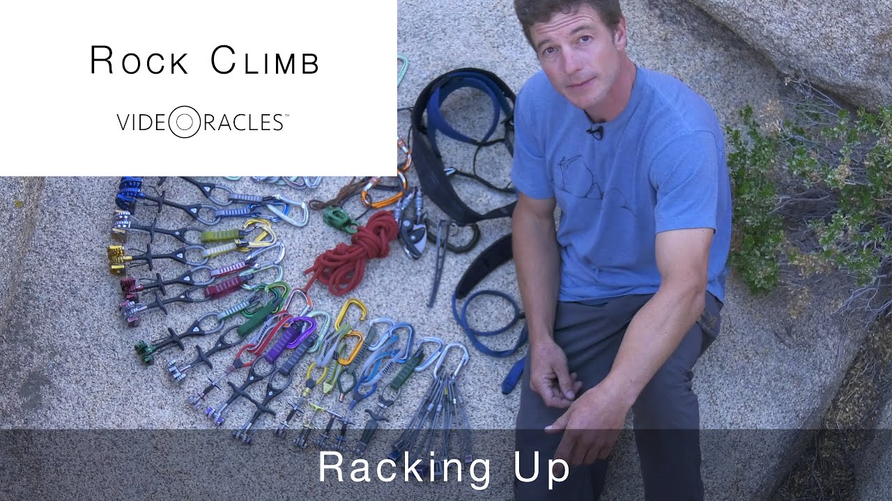 Racking Up for Trad Climbing