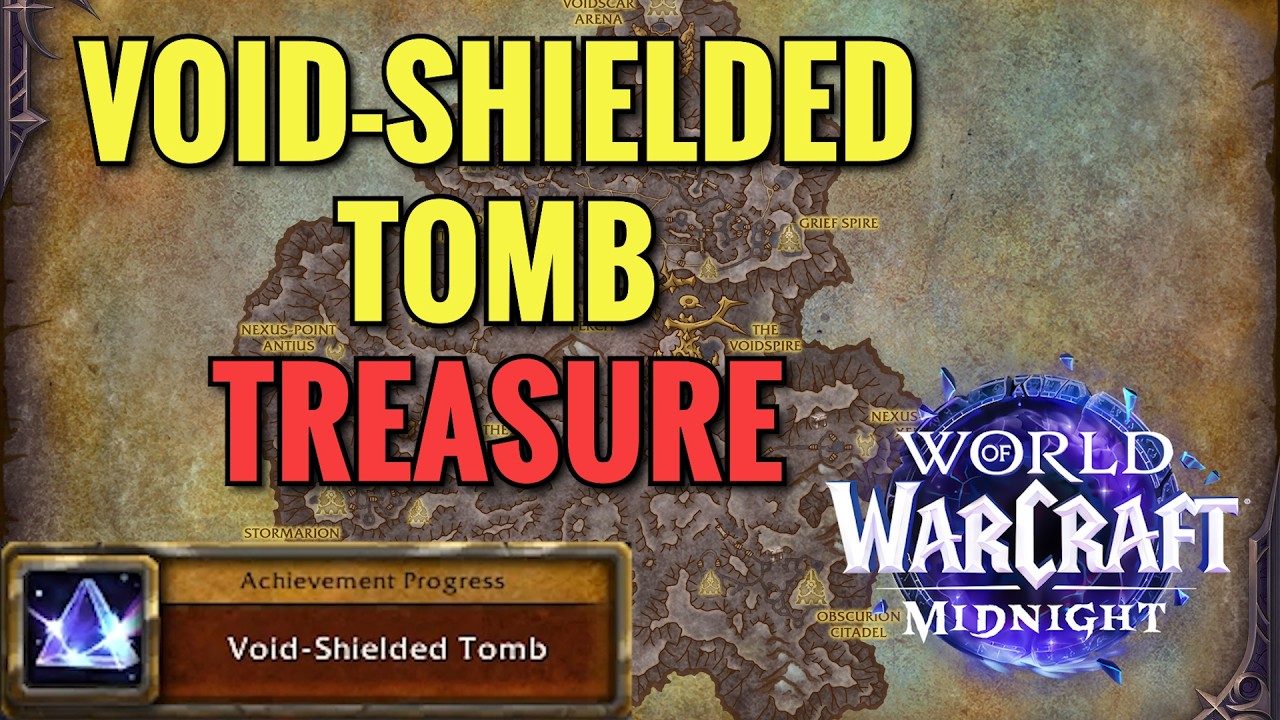 Void-Shielded Tomb Treasure Location (Treasures of Voidstorm) (WoW Midnight)
