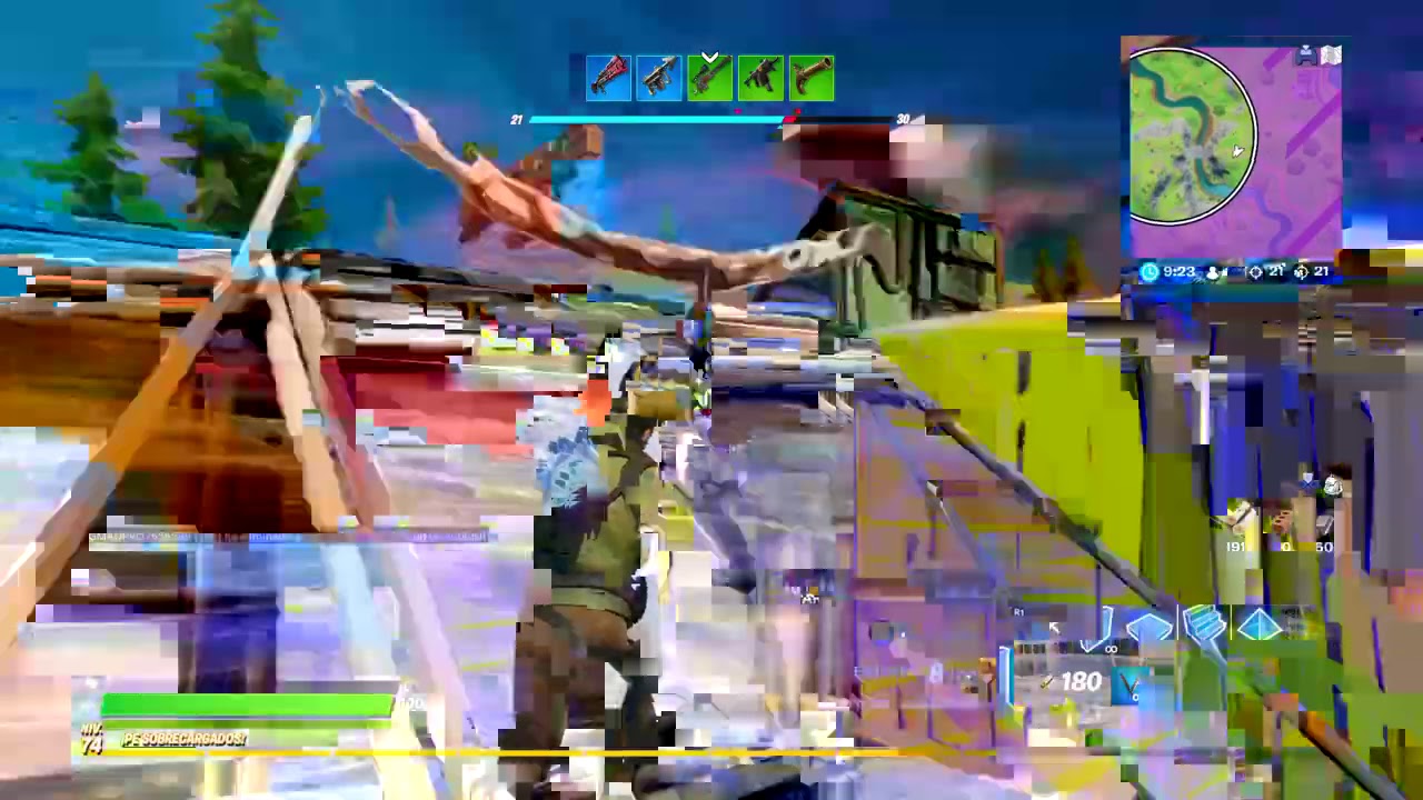 Fornite ep 1 los fortaiteros gameplay I HugoGames